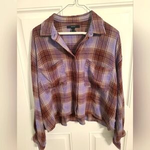 Long sleeve crop top